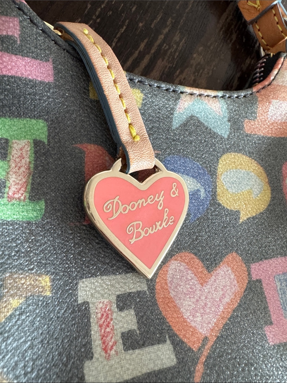 Vintage Dooney & Bourke mini bag from the Doodle collection